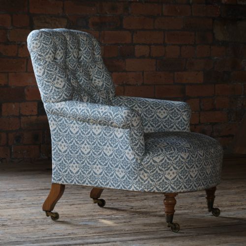 EARLY HOWARD SONS ARMCHAIR - ADDITIONAL PHOTO 2