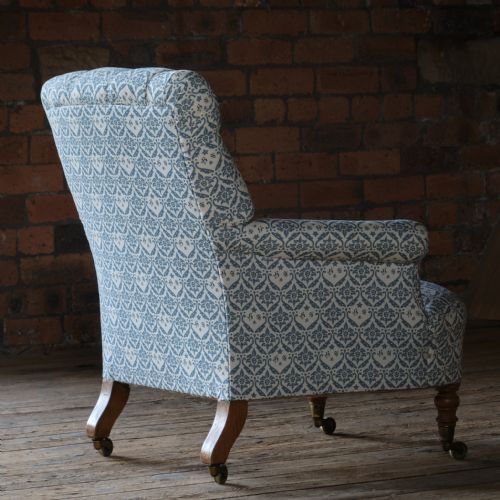 EARLY HOWARD SONS ARMCHAIR - ADDITIONAL PHOTO 3