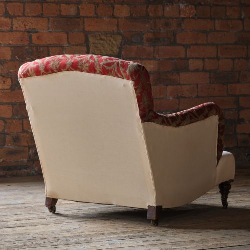 19TH CENTURY HOWARD SONS BRIDGEWATER ARMCHAIR - ADDITIONAL PHOTO 8