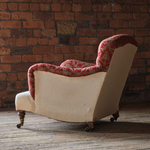 19TH CENTURY HOWARD SONS BRIDGEWATER ARMCHAIR - ADDITIONAL PHOTO 9