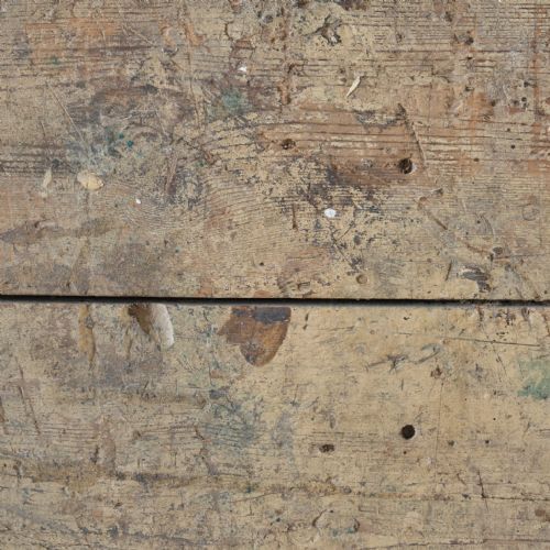 EARLY 20TH CENTURY PINE TRESTLE TABLE - ADDITIONAL PHOTO 2