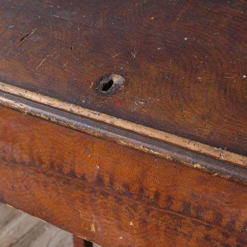 19TH CENTURY CLERKS DESK IN ORIGINAL PAINT - ADDITIONAL PHOTO 9