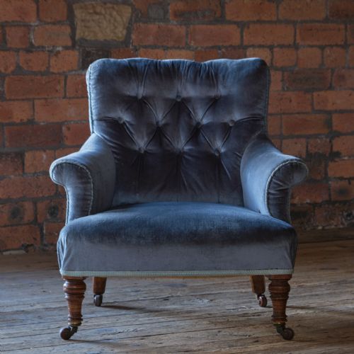 19TH CENTURY HOWARD STYLE ARMCHAIR - ADDITIONAL PHOTO 1
