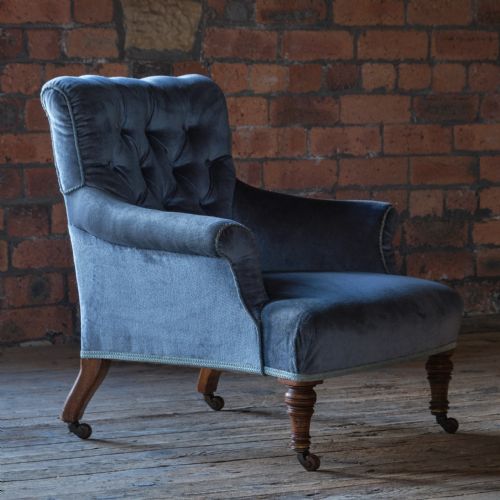 19TH CENTURY HOWARD STYLE ARMCHAIR - ADDITIONAL PHOTO 2