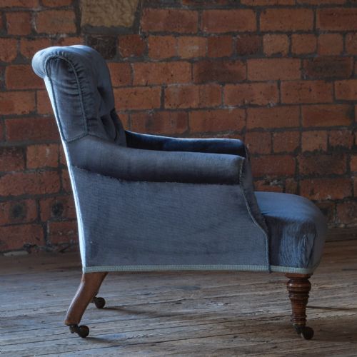 19TH CENTURY HOWARD STYLE ARMCHAIR - ADDITIONAL PHOTO 3