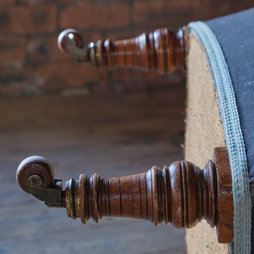 19TH CENTURY HOWARD STYLE ARMCHAIR - ADDITIONAL PHOTO 6