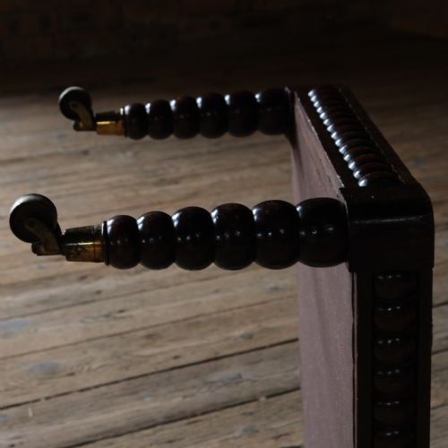 EARLY 19TH CENTURY REGENCY BOBBIN SLIPPER CHAIR - ADDITIONAL PHOTO 8