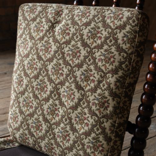 EARLY 19TH CENTURY REGENCY BOBBIN SLIPPER CHAIR - ADDITIONAL PHOTO 9