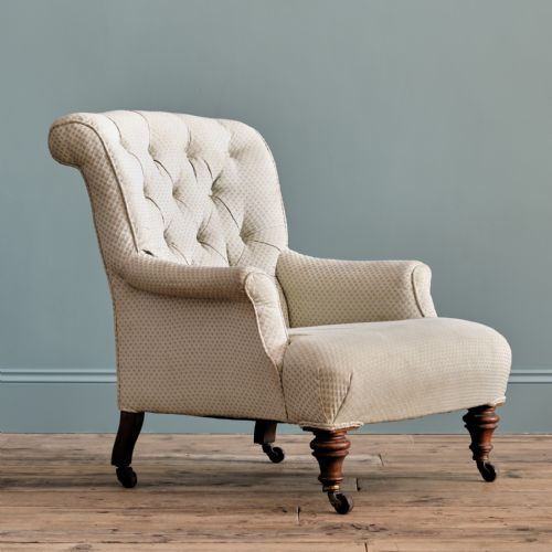 19TH CENTURY HOWARD STYLE ARMCHAIR - ADDITIONAL PHOTO 1