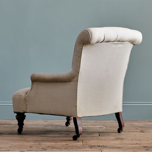 19TH CENTURY HOWARD STYLE ARMCHAIR - ADDITIONAL PHOTO 3
