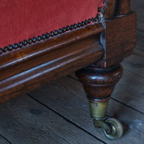 EARLY 19TH CENTURY COUNTRY HOUSE SOFA - ADDITIONAL PHOTO 8