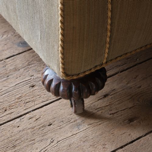 PAIR OF EARLY 20TH CENTURY COUNTRY HOUSE CLUB CHAIRS - ADDITIONAL PHOTO 5