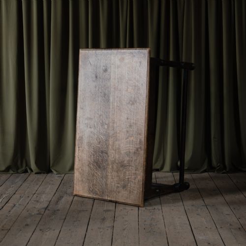 ANTIQUE VERNACULAR OAK SIDE TABLE - ADDITIONAL PHOTO 8