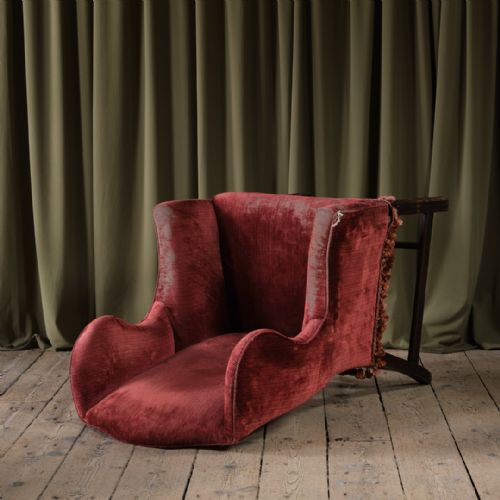 ANTIQUE GEORGIAN WINGBACK ARMCHAIR - ADDITIONAL PHOTO 6