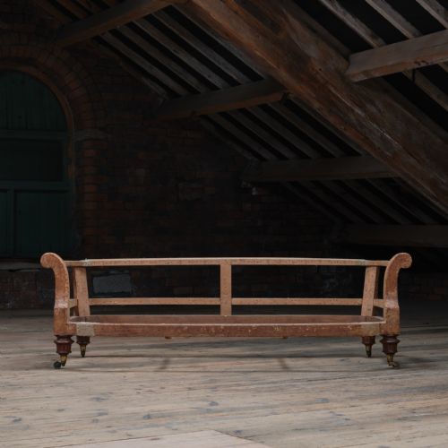 MID 19TH CENTURY COUNTRY HOUSE SOFA FRAME - ADDITIONAL PHOTO 1