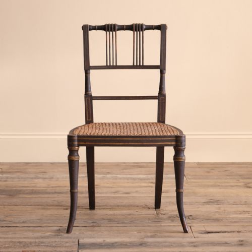 REGENCY SIDE CHAIR IN ORIGINAL PAINT - ADDITIONAL PHOTO 1