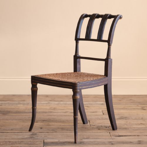REGENCY SIDE CHAIR IN ORIGINAL PAINT - ADDITIONAL PHOTO 2