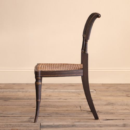 REGENCY SIDE CHAIR IN ORIGINAL PAINT - ADDITIONAL PHOTO 3