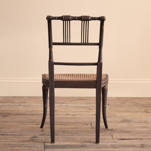 REGENCY SIDE CHAIR IN ORIGINAL PAINT - ADDITIONAL PHOTO 5