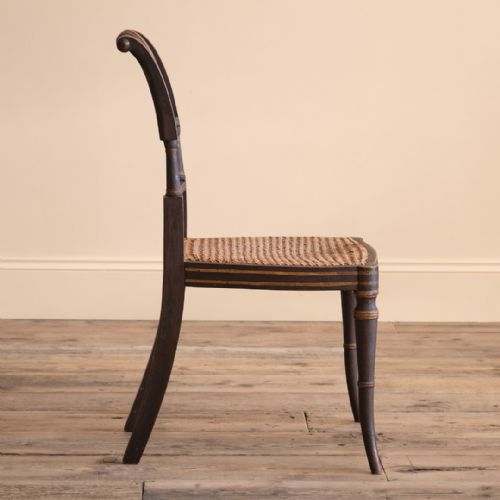 REGENCY SIDE CHAIR IN ORIGINAL PAINT - ADDITIONAL PHOTO 6