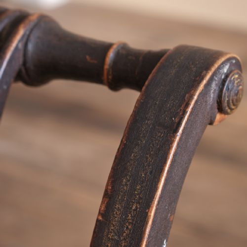 REGENCY SIDE CHAIR IN ORIGINAL PAINT - ADDITIONAL PHOTO 9