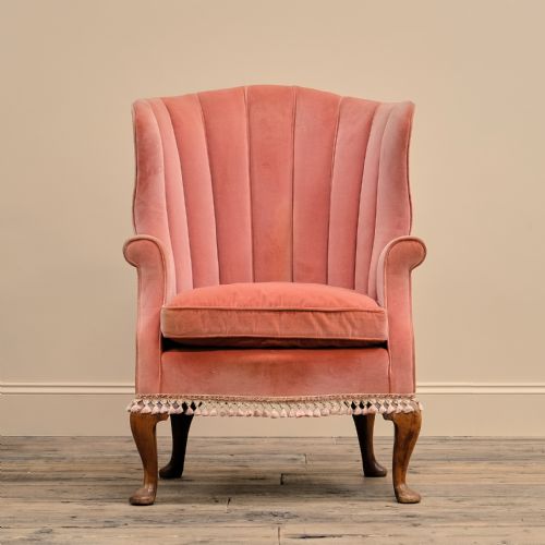 EARLY 20TH CENTURY BARREL BACK ARMCHAIR - ADDITIONAL PHOTO 1