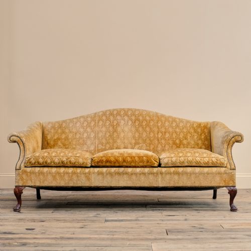 antique camel back sofa - CATEGORY: ANTIQUE SOFAS - DATED 1920