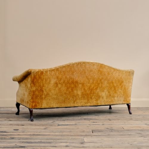 ANTIQUE CAMEL BACK SOFA - ADDITIONAL PHOTO 4