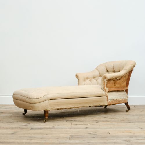 19TH CENTURY HOWARD AND SONS STYLE DAYBED - ADDITIONAL PHOTO 1
