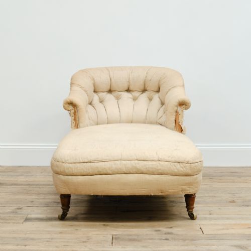 19TH CENTURY HOWARD AND SONS STYLE DAYBED - ADDITIONAL PHOTO 2