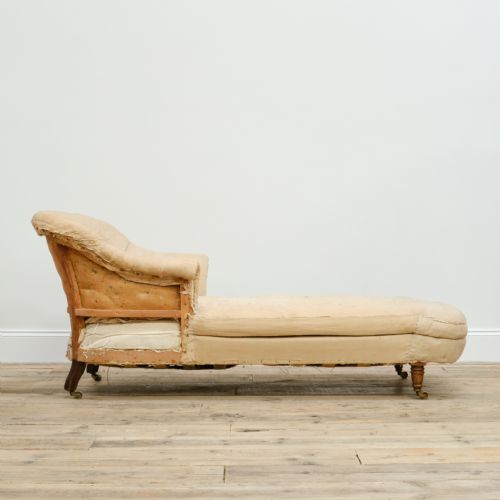 19TH CENTURY HOWARD AND SONS STYLE DAYBED - ADDITIONAL PHOTO 4