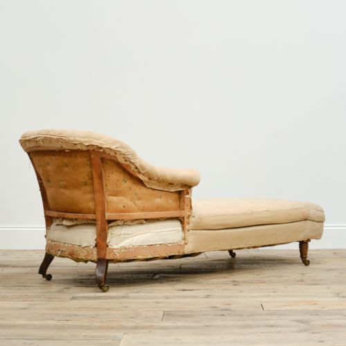 19TH CENTURY HOWARD AND SONS STYLE DAYBED - ADDITIONAL PHOTO 5