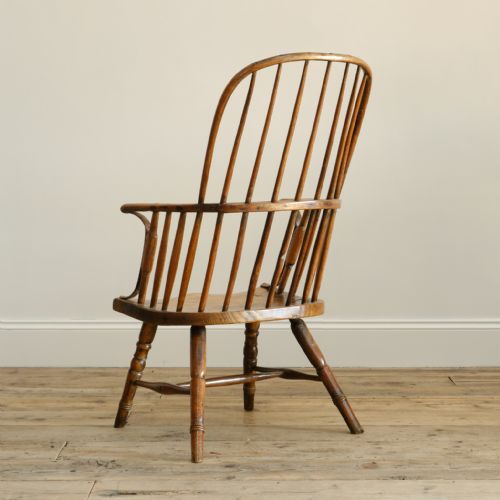 ANTIQUE VALE OF YORK HOOP BACK WINDSOR CHAIR - ADDITIONAL PHOTO 4