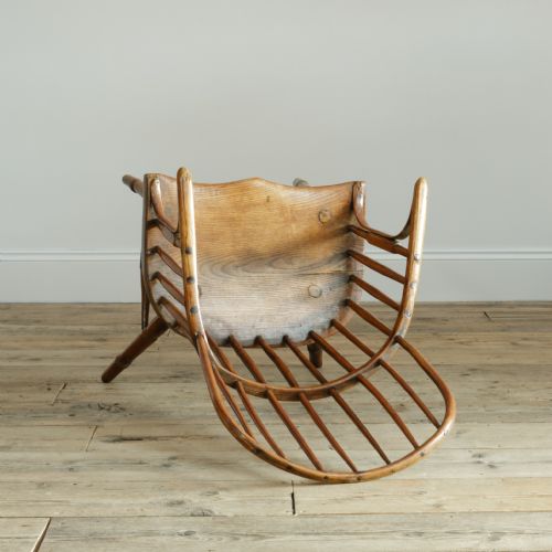 ANTIQUE VALE OF YORK HOOP BACK WINDSOR CHAIR - ADDITIONAL PHOTO 5