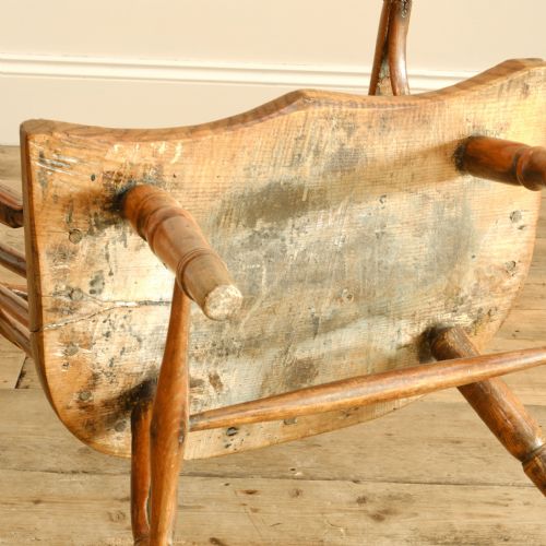 ANTIQUE VALE OF YORK HOOP BACK WINDSOR CHAIR - ADDITIONAL PHOTO 10