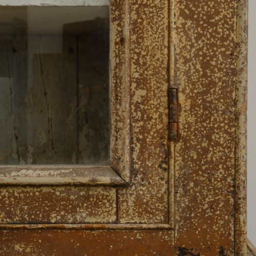 19TH CENTURY GLAZED CABINET IN PAINT - ADDITIONAL PHOTO 12