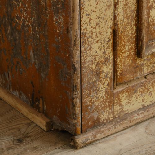 19TH CENTURY GLAZED CABINET IN PAINT - ADDITIONAL PHOTO 16