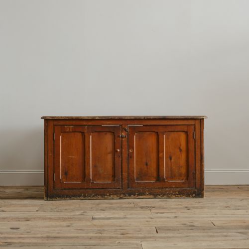 ANTIQUE COUNTRY HOUSE PINE PEDESTAL DESK HOLKHAM HALL - ADDITIONAL PHOTO 5