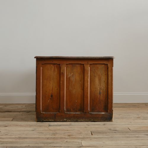 ANTIQUE COUNTRY HOUSE PINE PEDESTAL DESK HOLKHAM HALL - ADDITIONAL PHOTO 6