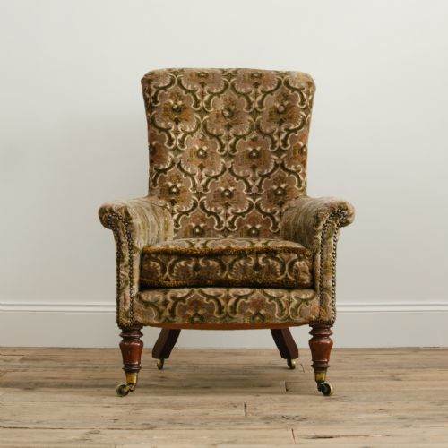 REGENCY ARMCHAIR IN THE MANNER OF HOLLAND SONS - ADDITIONAL PHOTO 1