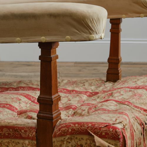 HOWARD AND SONS OPEN ARMCHAIR - ADDITIONAL PHOTO 7