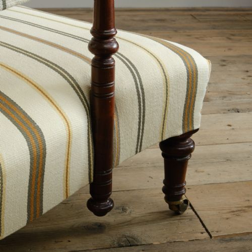 19TH CENTURY TROLLOP SONS OPEN ARMCHAIR - ADDITIONAL PHOTO 9