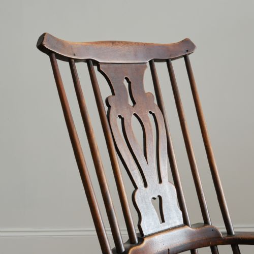 LATE 18TH CENTURY THAMES VALLEY ROCKING WINDSOR CHAIR - ADDITIONAL PHOTO 9