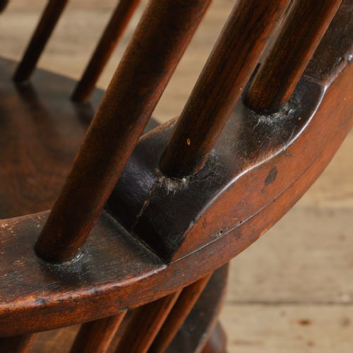LATE 18TH CENTURY THAMES VALLEY ROCKING WINDSOR CHAIR - ADDITIONAL PHOTO 13