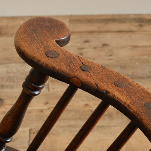 LATE 18TH CENTURY THAMES VALLEY ROCKING WINDSOR CHAIR - ADDITIONAL PHOTO 14