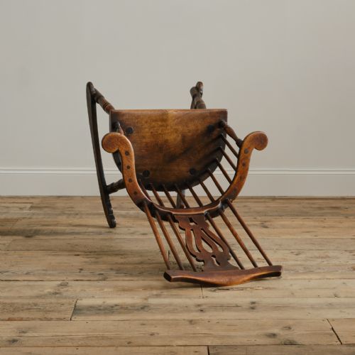 LATE 18TH CENTURY THAMES VALLEY ROCKING WINDSOR CHAIR - ADDITIONAL PHOTO 15