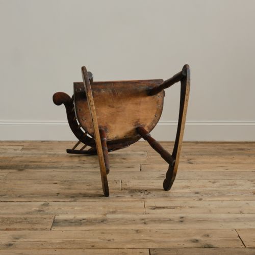 LATE 18TH CENTURY THAMES VALLEY ROCKING WINDSOR CHAIR - ADDITIONAL PHOTO 16