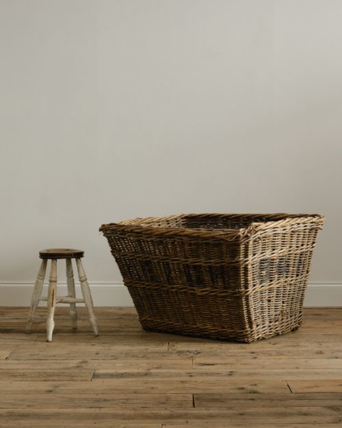 LARGE CROOKED MILL WICKER BASKET - ADDITIONAL PHOTO 1