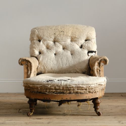 19TH CENTURY COUNTRY HOUSE ARMCHAIR BY CVS - ADDITIONAL PHOTO 1