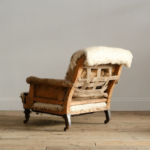 19TH CENTURY COUNTRY HOUSE ARMCHAIR BY CVS - ADDITIONAL PHOTO 4